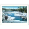 The Lookout 2 White Framed Print Wall Art