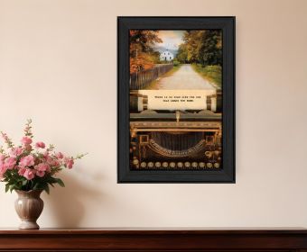 Read Know Learn Grow 1 Black Framed Print Wall Art