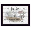 Farm Life 4 Black Framed Print Wall Art