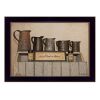 A Friend Loveth at All Time 1 Black Framed Print Wall Art