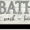 Bath Rules 3 Black Framed Print Bathroom Wall Art