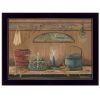 Treasures on the Shelf I 1 Black Framed Print Wall Art