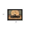 Harvest Moon 1 Black Framed Print Kitchen Wall Art