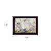 Dandy Lion 1 Black Framed Print Wall Art