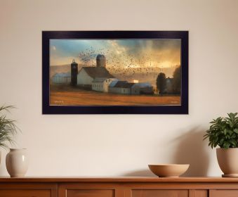 Light of a New Day 1 Black Framed Print Wall Art