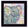 Elephant I 1 Black Framed Print Wall Art