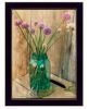 Country Chives 3 Black Framed Print Wall Art