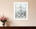 Faith 3 White Framed Print Wall Art