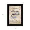 Sit Long Talk Much 4 Black Framed Print Kitchen Wall Art