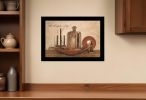 A Simple Life 2 Black Framed Print Wall Art