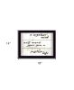 Positive Life Black Framed Print Wall Art