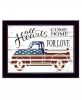 All Hearts Come Home for Love Truck 1 Black Framed Print Wall Art