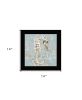 Coral Seahorse I 1 Black Framed Print Wall Art