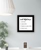 Iced Coffee Recipe 1 Black Framed Print Wall Art