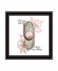 Old Ways in Blush 1 Black Framed Print Wall Art