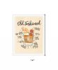 Old Fashioned 2 White Framed Print Wall Art