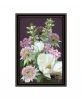 Wild For Plum Bouquet 2 Black Framed Print Wall Art