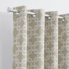 84ï¿½ï¿½ï¿½ Sand Interlock Pattern Window Curtain Panel