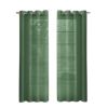 Set of Two 84"  Sage Solid Modern Window Panels