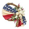 American National Day Wreath Independence Day Wreath Home Outdoor Decoration - Type 1