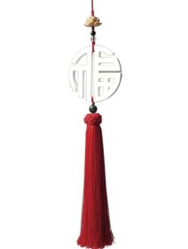 Chinese Fu Blessing Pendant With Tassels Hanging Ornaments Can Be Used As Sachet - Default