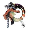 Halloween Wreath Decoration Front Door Window Hanging Decoration Wreath - 40*40CM