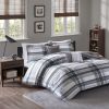 Plaid Comforter Set - as Pic