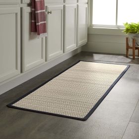 Better Homes & Gardens Woven Kitchen Runner - Black Border - Better Homes & Gardens