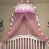 Elegant Lace Princess Round Dome Bedding Net - as show