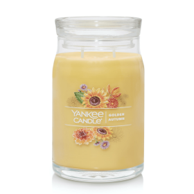 Yankee Candle Golden Autumn Signature Large Jar Candle - Yankee Candle