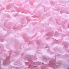 Artificial Rose Petal Artificial Flower Silk Petals Valentine Day Wedding Flower Decoration Flowers - light pink - 3000pcs