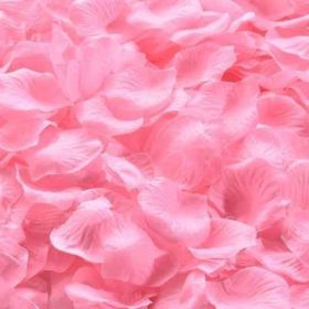 Artificial Rose Petal Artificial Flower Silk Petals Valentine Day Wedding Flower Decoration Flowers - pink - 3000pcs