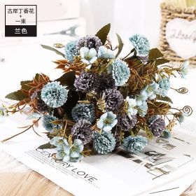 11pcs Bouquet Of DRIED Flowers ROSE Roses Bouquet Of Natural Air Dried Nordic Wind Wedding Home Decoration Valentine Day Gift - B - 11pcs