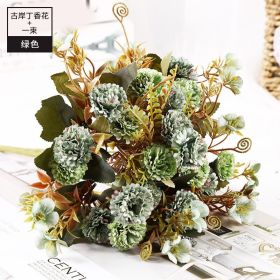 11pcs Bouquet Of DRIED Flowers ROSE Roses Bouquet Of Natural Air Dried Nordic Wind Wedding Home Decoration Valentine Day Gift - C - 11pcs