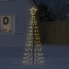 Christmas Tree Light with Spikes 220 LEDs Warm White 70.9" - Warm white