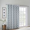 Printed Ikat Blackout Patio Curtain - as Pic