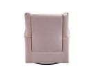 ACME Tamaki Swivel Chair w/Glider , Pink Fabric LV00923 - as Pic