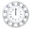 ACME Boffa Wall Clock in Mirrored 97405 - as Pic