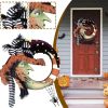 Halloween Wreath Decoration Front Door Window Hanging Decoration Wreath - 40*40CM