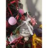 In Heaven Relatives Name Ornament, Keepsake Feather Plastic Ball Christmas Tree Charm Hanging - Sister