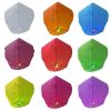 5pcs Mixed Color Kongming Lanterns Wishing Lamps Festival Lamps Blessing Lamps - 5pcs White