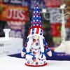 4th of July Gnomes Decorations for Home - 2 Pcs Handmade Swedish Tomte Gnomes Plush Doll - Blue