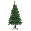 Artificial Christmas Tree with Thick Branches Green 5 ft PVC - Green