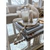 Inspire Me! Home Decor White and Gold Candle Snuffer - Inspire Me! Home Decor