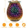 3D Fireworks Glass Wax Warmer Electric Wax Burner - RGFirework - US