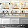 Frameless Rectangular LED Light Bathroom Vanity Mirror - 48*36