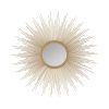 Sunburst Wall Decor Mirror 29.5"D - as Pic