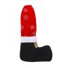 4 Pcs Christmas Table Leg Covers Socks Xmas Chair Leg Covers - Red