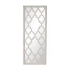 24" x 60" Distressed White Floor Mirror, Full Body Mirror for Bathroom Bedroom Living Room - as Pic