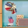 American National Day Wreath Independence Day Wreath Home Outdoor Decoration - Type 1